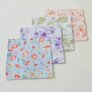 여성 들꽃 정원 손수건 플라워 러블리 반다나 쁘띠 스카프 단체손수건          RAM          RAM