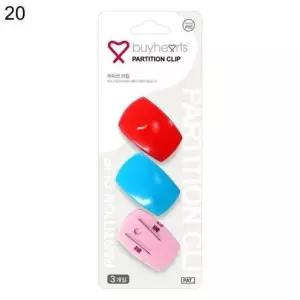 오피스용품 문구 파티션크립 PTC 3입 20개