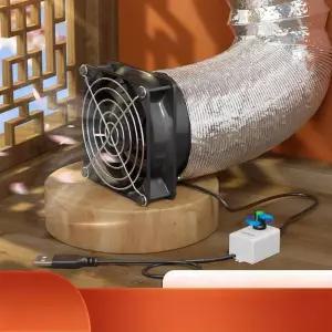 이동식 후드 환풍기 무타공 배기팬 덕트팬 에어송풍기 연기 가정용 삼겹살 흡입기