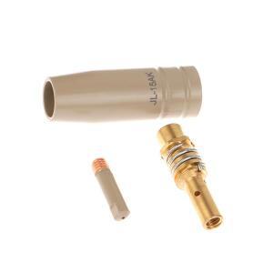 코팅 보호 0.8/1.0/1.2mm MIG 토치 노즐 팁 홀더, 3개 세트, 15AK 용접에 적합