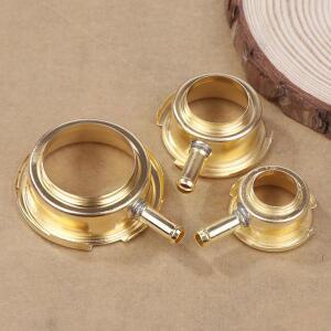 HUA 1Pcs 내구성 자동차 라디에이터 목 필러 부품 용 구리 용접 커버 고