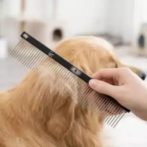 [반려] 포포리반려동물스텐일자빗대형견엉킨털미용빗