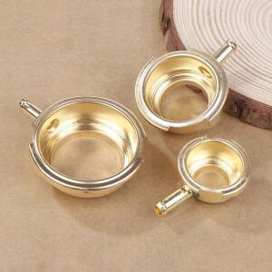 1개의 내구성  자동차용 라디에이터 넥 필러 부품 용품 구리 용접 커버 금색