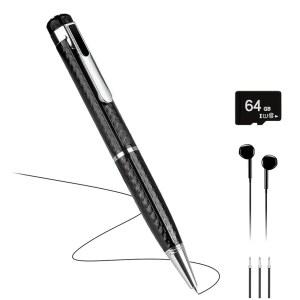 노이즈 캔슬링 기능이 있는 64GB 음성 녹음기 회의 강연 인터뷰를 위한 깨끗한 오디오 학생 전문가용 휴대용 디지털