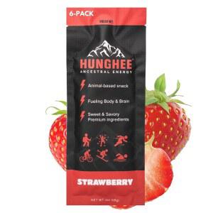 흥희 조상 에너지 딸기 팩 | 유기농 잔디 사료 기 & 생꿀 블렌드 운동선수를 동물성 부스트 하이킹, 자전거 타기, 달리기, 배낭여행 건강 간식 6팩
