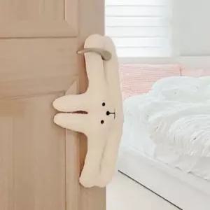 방문 손잡이 문고리 고정식 닫힘방지 인형 도어 스토퍼 쿠션 세이프 안전 끼임방지