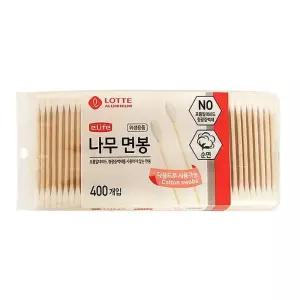 [에스에스_62]롯데이라이프 나무면봉 위생용품 400P