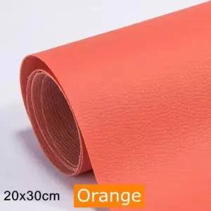 가죽쇼파리폼 가죽 보수 스티커 오렌지 수선패치 소파 리폼 의자