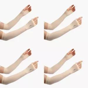 UV차단 손등 쿨토시 4세트 FREE 스킨 여름팔토시 골프손등토시