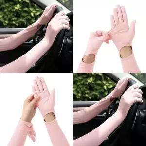 아이스 장갑 쿨토시 여성용 핑크 골프손등장갑 손등장갑