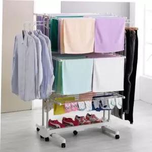 이동식 6단 빨래건조대 /더블라인