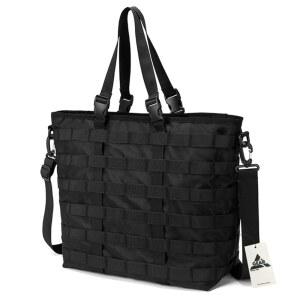 야전 장비 일본 피팅백, 전술 바디백, 슬링백, 밀리터리 원 숄더백, 메신저백, 초경량, 발수, 방수, 1000D 나일론(현재 강화 모델), 블랙