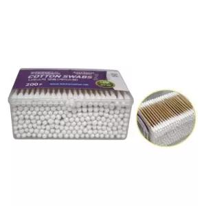 [에스에스_62]나무스틱 순면 위생면봉 원형면봉 200개입