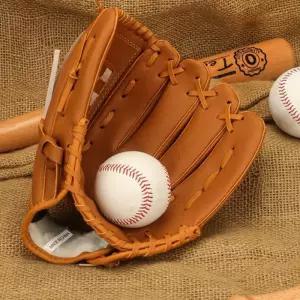 [에스에스_63]야구외야수글러브 용 베이지 블랙 12.5인치