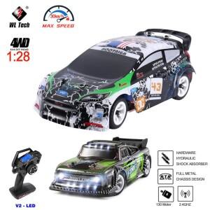 WLtoys K989 284131 프로 1:28 미니 RC 레이싱 카 고속 원격 제어 드리프트 장난감 합금 차량  키즈 선물