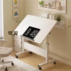 가용 제도판 대형 60x40 작업대 테이블 A 책상 화이트 따뜻한 도