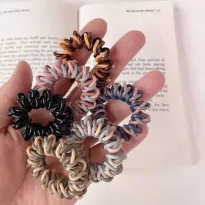 [에스에스_63]믹스컬러스프링머리끈 올림머리끈