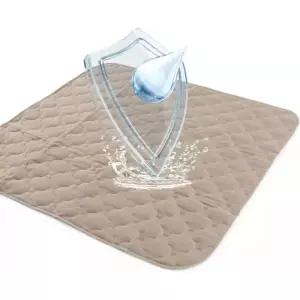 알써니 병원 세탁 가능 언더패드 44x52 인치 재사용 가능한 요실금 침대 패드 소파 및 매트리스용 습윤