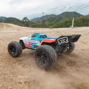 ARRMA 1/16 미니 크라톤 3S BLX 4WD 브러시리스 bldc 전동 무선 조종 오프로드 레이싱 트럭 RC 애호가 선물