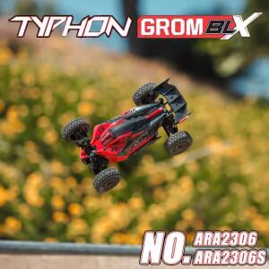 ARRMA TYPHON GROM 223S BLX 브러시리스 bldc 소형 RC 자동차 전기 원격 제어 모델 장난감