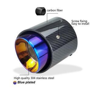 자동차 차량용   미니 쿠퍼 용 카본 머플러 배기 팁 JCW R55 R56 R57 R58 R59 R60 R61 F54 F55 F56 F57 F60