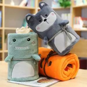 [에스에스_63]극세사 아기이불 무릎담요(허스키)