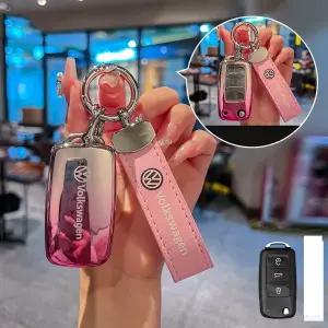 호환  TPU 자동차 키 케이스 커버 셸 커버 폭스 바겐 Tiguan Passat B5 B6 B7 골프 4 5 6 MK6 Jetta Lavida