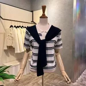 AOA3HW36E_케이프 셋트 배색 니트