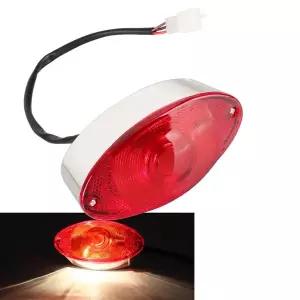 호환  12V 쿼드 ATV 주행등 브레이크등 번호판등 테일 라이트 범용 더트 피트 바이크 ATV UTV 버기 몽키 스