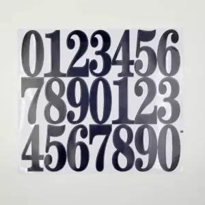 번호스티커 검정 숫자 스티커 가격표스티커 대형