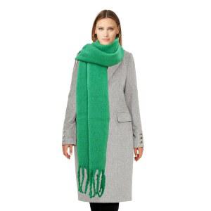 가을 겨울 여성용 Je 대형 스카프 컬러풀 두꺼운 태슬 따뜻한 빅 숄 담요 랩 선물