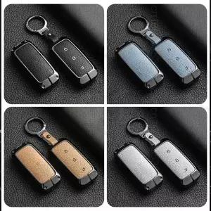 호환  지리 EX5 프로톤 e.MAS 7 스타쉽 7 EM-i L7 E8 자동차 리모컨 키 케이스 키체인 장식 트림 커버