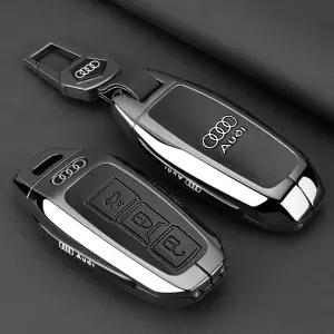 호환  가죽 키 케이스 쉘 버클 특수 자동차 키 커버 모양 자동차 리모컨 보호 쉘 아우디 A3 A5L Q6 A6L Q5