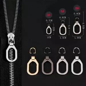 패딩자크수선 지퍼 5개 당겨 교체 분리형 금속 탭 배낭 코트 신발 그리퍼 슬라이더