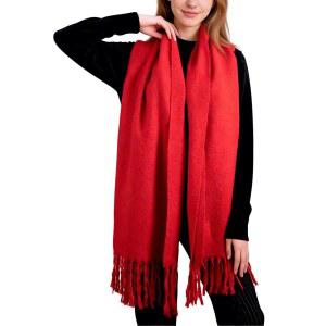 아킬레아 따뜻한 필 겨울 스카프 u2013 두꺼운 파쉬미나 숄 랩으로 추운 날씨에 사용하세요
