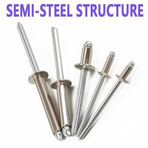 M3 블라인드 팝 리벳 스틸 돔 헤드 섕크 맨드렐 배기 풀 네일 패스너 6/8/10/20mm