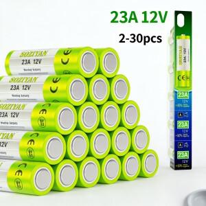 12V 23A 알카라인 배터리, 초인종, 장난감용으로 오래 지속되는 MN21, 공용 호환 가능