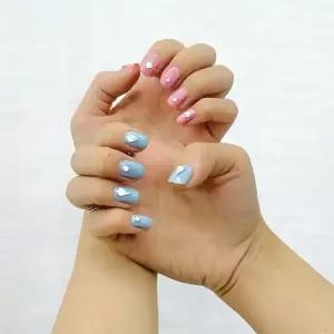 알티피아 페이스 큐빅 스티커 물방울