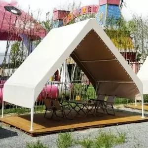 야외 천막 쉘터 조립식 그늘막 텐트 접이식 방수포 자바라
