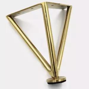 테이블철제다리 책상 식탁 1개 20cm-40cm 금색 철제 테이블 다리 금속 가구 스틸 틸트 수납장