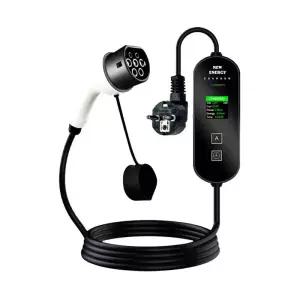 가정용전기차충전기 EV 충전기 2 휴대용 전기 차량용 충전 케이블 LED 디지털 디스플레이 35KW 5M 16A 장비