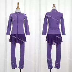피겨연습복 여성 스케이트 스케이팅 의상 트레이닝 훈련복