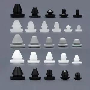 고무실링 실리콘 콘센트 고무 마개 보호 부드러움 검은색 3mm4mm5mm6mm8mm9mm10mm12mm14mm16mm 버클 구멍