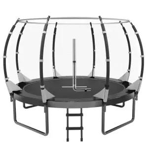 상업용 실내 설치 트램펄린 스카이 점프 방방이 광장 그린 - 직경 4.27m