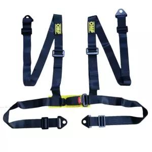 레이싱벨트 안전벨트 버클형 안전장치 대칭형 구성 카본 레드