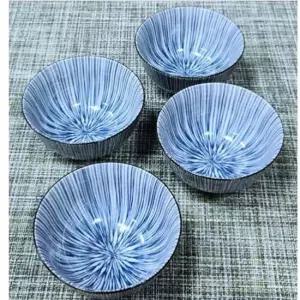 도자기그릇세트 밥그릇 공기 면기 대접 찬기 식기 국 돔부리 4P 공기대접세트