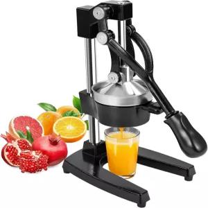 주철 수동 착즙기 프레스 헤비 듀티 카운터탑 시트러스 프로페셔널 오렌지 레몬 라임 석류 내구성 청소하기