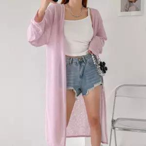 빅사이즈 604 커버업되는롱로브가디건 DFNV181