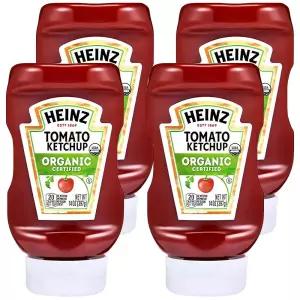 하인즈 유기농 토마토 케찹, 397g, 4개