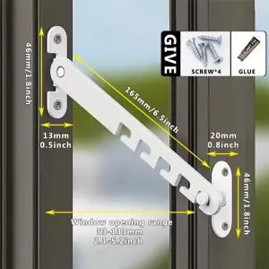 샷시부속 창문 부품 리미터 버클 스윙 도어 알루미늄 틸트 기